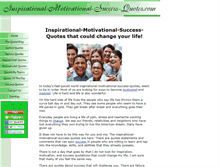 Tablet Screenshot of inspirational-motivational-success-quotes.com